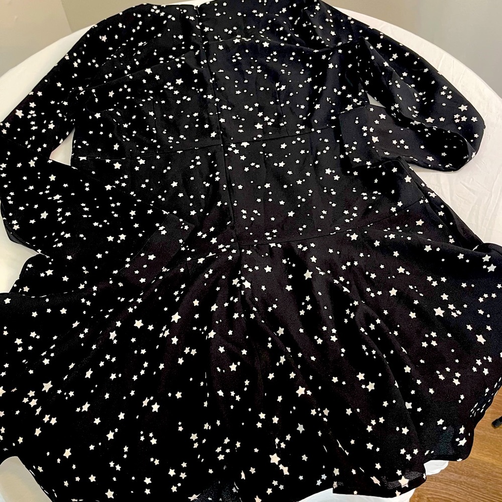 SFERA Dress Black With Stars Size medium. Excellent Condition